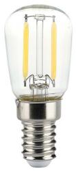 V-TAC Bec E14 ST26 cu filament LED 2W 3000K alb cald V-TAC SKU-214444 (SKU-214444)