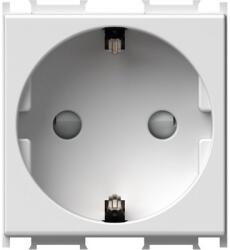 TEM Priza schuko 1P 16A ST IP20 2 module TEM-VM10PW-U (TEM-VM10PW-U)