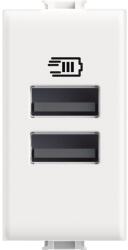 Legrand Incarcator Usb 2 porturi tip A 15W Bticino Matix AM4191AA (AM4191AA)