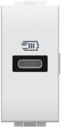 Legrand Incarcator USB 5 Vdc tip C pentru dispozitive de pana la 1.500 mA - 110-230V 50-60 Hz Bticino Living Light N4192C (N4192C)