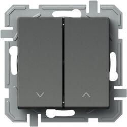 TEM Logiq Intrerupator Storuri Dublu 1P 10A 250V Antracit (TEM-SQ52ATNT09XO-U)