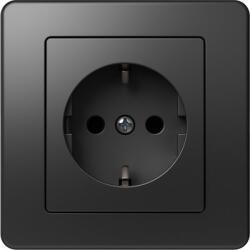 TEM Ekonomik Priza SCHUKO 1P 16A ST IP20 Negru (TEM-VE10NB-B)