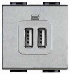 Legrand Incarcator USB 5 Vdc Bticino Living Light NT4285C2 (NT4285C2)