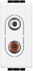 Legrand Priza audio 2xRCA 1 modul Bticino Living Light N4281 (N4281)