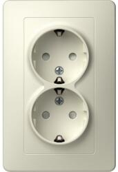 TEM Ekonomik Priza SCHUKO 2P 16A ST IP20 Crem (TEM-VE16IWKS-B)