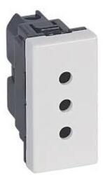Legrand Priza 1 modul standard italian Legrand Mosaic 077510 (077510)