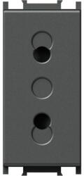 TEM Socket Euro+ks2p 10a 250v~ 1m (tem-vm20at-u)