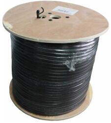 Well Cablu coaxial RG6 cu sufa (RG6MES-CCS/AL-TRISLD-305BK-WL)