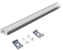 V-TAC Profil aluminiu pentru banda LED 2M 23.5MM x 10MM alb V-TAC SKU-3367 (SKU-3367)