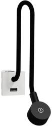 Schneider Electric Veioza + priza de incarcare USB tip A Schneider Noua Unica NU360318 (NU360318)