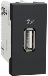 Schneider Electric Priza incarcare USB 1A 1m tip A Schneider Noua Unica NU342854 (NU342854)