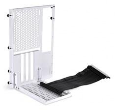 Lian Li O11 Dynamic Mini Vertical GPU Bracket Kit PCIe 4.0 fehér keret (O11DMINI-1W-4)
