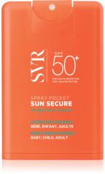 Laboratoires SVR Sun Secure Spray Pocket utazó spray napozáshoz SPF 50+ 20 ml