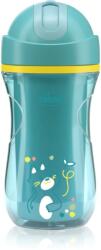 Chicco Sport Cup 14m+ bögre szívószállal Teal 266 ml