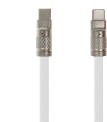 Setty Zink kábel USB-C - USB-C 1, 2 m 60W KZC-C-1.2600 fehér