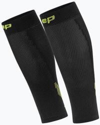 CEP női vádli kompressziós szalagok Calf 5.0 fekete/lime