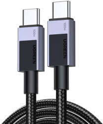 UGREEN L512 USB-C USB-C kábel, 100W, 5A, 2m (fekete) (45064) - scom