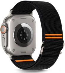 Tech-Protect Nylon Slip Apple Watch 6 / 7 / 8 / 9 / 10 / Se / Ultra 1 / 2 (44 / 45 / 46 / 49 mm) Fekete szíj