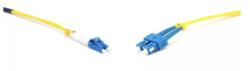 LinkEasy Duplex patch kábel 2 x SC/UPC + 2 x LC/UPC csatlakozóval, 3mm duplex core 9/125 LSZH, 1 m (FPC-LCU-SCU-SM-1M-D) (FPC-LCU-SCU-SM-1M-D)