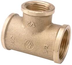 Metalgrup S. A MG menetes sárgaréz szükitett T-idom 1″-3/4″-1″ BB (320434) (320434)