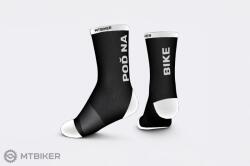 MTBIKER MTB POĎ NA BIKE zokni, fekete (XL)