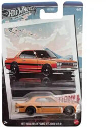 Mattel Hot Wheels Silver Series 1971 Nissan Skyline HT 2000 GT-R kisautó (JBY89) - jatekbirodalom