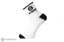 MTBIKER zokni, fehér (XL)