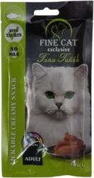 Fine Cat Recompense cremoase pentru pisici Fine Cat Exclusive, Ton, 4 x 15g (8050)