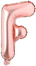  Maxee születésnapi lufi, F betű, rózsaszín, 40 cm