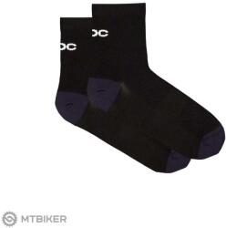 POC Cadence Road Air zokni, uránfekete (L)