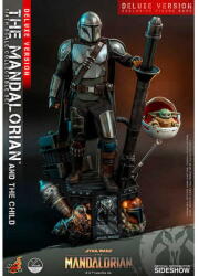 Hot Toys Star Wars Mandalorian And Grogu 1: 4 akciófigura (607041)