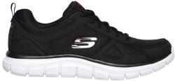 Skechers Track Scloric sportcipő 52631-BKRD, férfi, fekete, 40 (52631-BKRD_40)