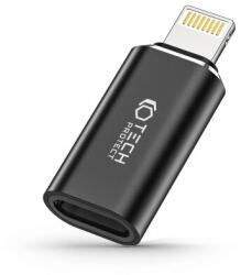 Baseus Tech-Protect UltraBoost Lightning - Type-C adapter fekete