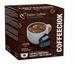 Italian Coffee Dolce Gusto Coffeeciok Csokoládé kávé hozzáadásával 16 db kapszula