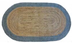 Bakero Szőnyeg Roberta oval 58 natural/silver (90x160 cm) (bain0001118)