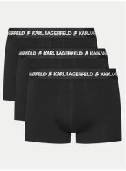 Karl Lagerfeld 3 darabos férfi boxeralsó szett, Karl Lagerfeld, 304614712, Biopamut, M INTL, Fekete (0000304614712_M)