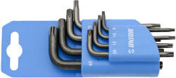 Unior Set chei torx in L Unior 220/7TXNPH, TX 9 - TX 40mm, 8 piese (UN617077) - constructii-mag Cheie imbus