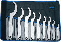 Unior Set chei carlig Unior 255/2CT, 9 piese (UN615156) - constructii-mag