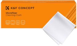 K&F Concept SKU. 1615 Mikroszálas törlőkendő 15 x 15 cm / 10 db - Fehér (SKU. 1615) (SKU.1615)