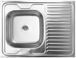 Operis LON 60 Teletetős egymed. csepp. Mosogató, Szín: Natúr inox (SK2_011T)