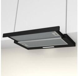 Operis MUNDO fekete Teleszkópos páraelszívó, fekete front, fekete festett ház, 60 cm (214001)