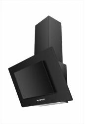 Operis EMILIANO Döntött üveges páraelszívó, fekete üveg, 60 cm (992815)