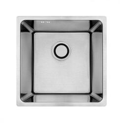 Operis ADEN Egymedencés inox mosogató, beépíthető, munkalapszintbe szerelhető, pult alá szerelhető, 50-s szekrénybe (SLA_010P)