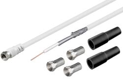 Goobay 51625 Type-F antenna kábel 20m - Fehér (51625) (51625)