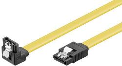 Goobay 95022 SATA (anya - anya 90°) kábel 0.7m (95022) (95022)