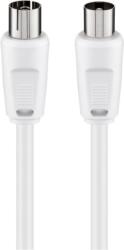 Goobay 50719 Koax antenna kábel 3.5m - Fehér (50719) (50719)
