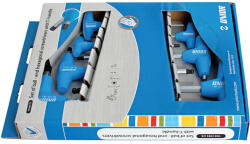 Unior Set surubelnite hexagonale Unior 193HXSCS, cap sferic, maner T, 3-10mm, 7 piese (UN609337) Cheie imbus