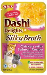 Inaba Foods Cat Dashi Delights Silky Broth Csirke és lazac 40g