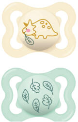 MAM Supreme szilikon játszócumi 0 hó+, 2 db (unisex)