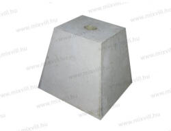 XBS Betongúla 300x300x290mm 30kg furatátmérő: 50mm mélys: 220mm 12 db / (BETONGÚLA30)